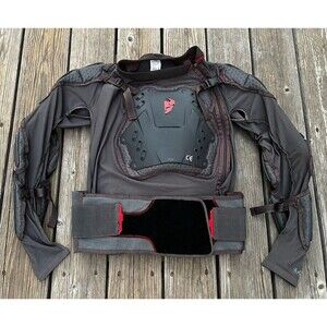 Thor Impact Rig SE Men's L/XL Off-Road Armored Protector Jacket - Gray